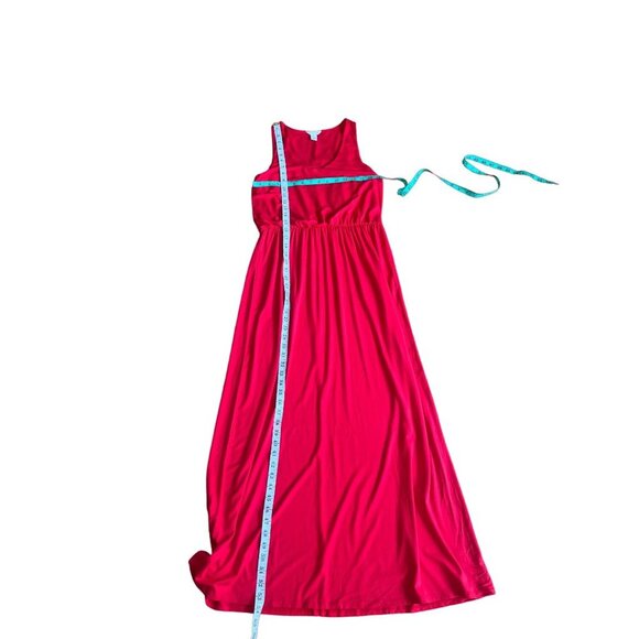 Caslon Womens Maxi Dress Size M in Red - Picture 5 of 5